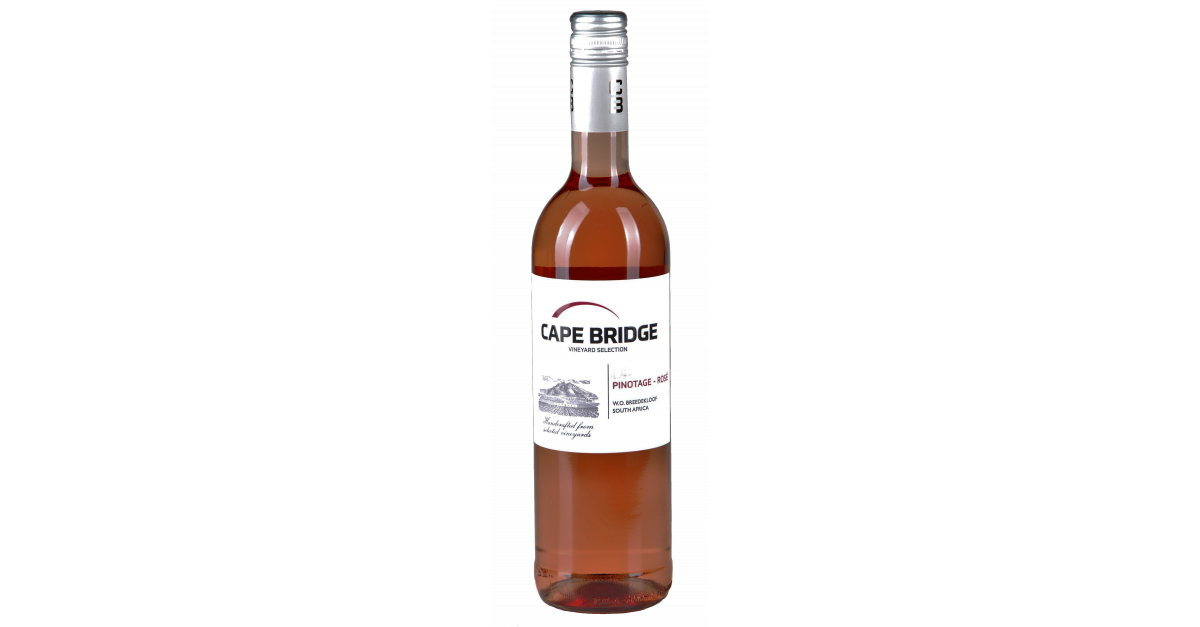 Cape Bridge Rosé Pinotage Wein Coastel | Wolff Region trocken Roséwein 